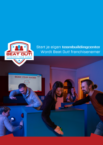 Voorblad Beat Out! teambuilding franchise